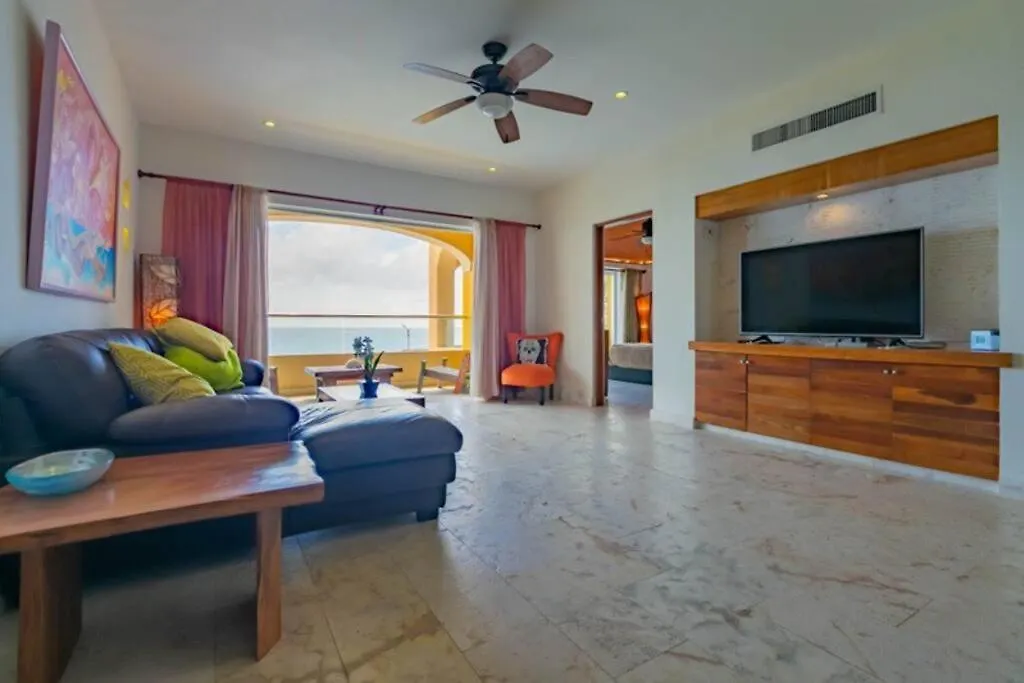 아파트 Sea-Front Villa, Isla Mujeres! Stunning Sea Views! 멕시코